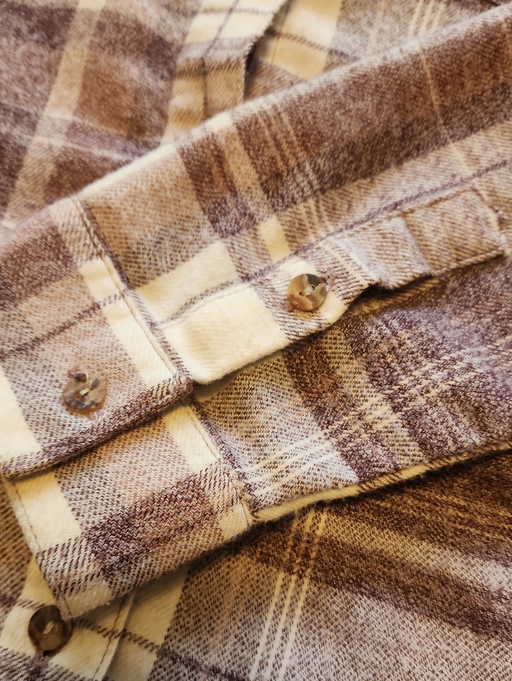 KUHL - Long Sleeve Plaid Top Size M - Picture 6 of 6